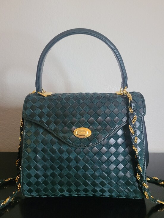 Handbags - Bally top-handle woven crossbody bag